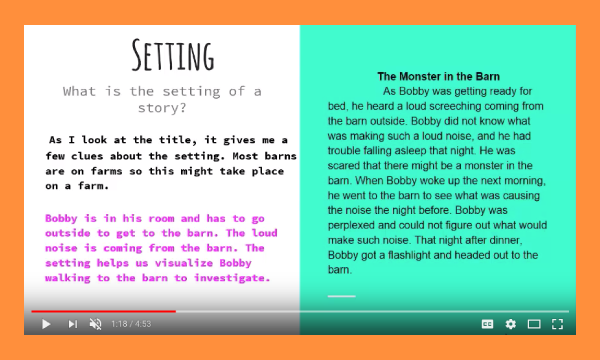 Third Grade Understanding the Text Video
