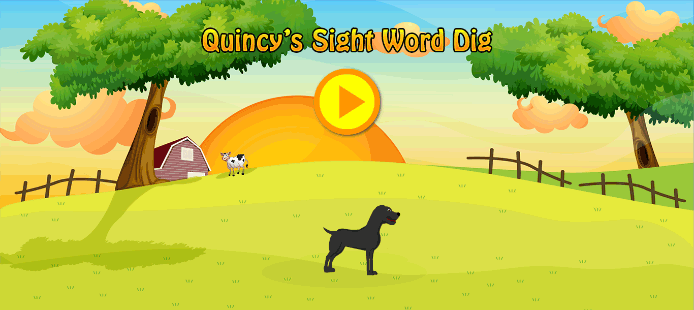 1.RF.3.g Quincy’s Sight Word Dig Game